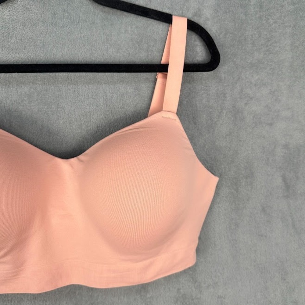 Truekind Comfort Bra Womens 2XL Pink Wireless Convertible Adjustable Straps - Picture 2 of 7